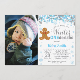Invitación Navidades de invierno de Onederland Foto de primer
