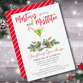 Invitación Navidades de la Casa Abierta Martinis y Fiesta Mis