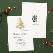 Navidades de la compañía de códigos QR sobre la ni