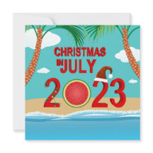 Navidades de la playa Watermelon en julio de 2023