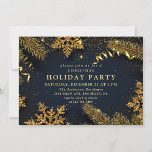 Invitación Navidades de la sucursal de la filial de los pinos