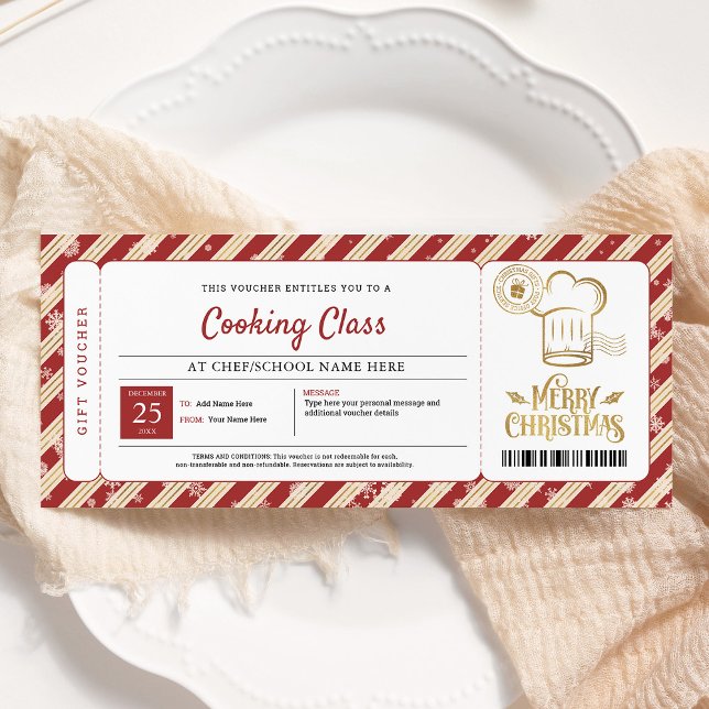 Invitación Navidades de las clases de horneado de cocina con  (Subido por el creador)