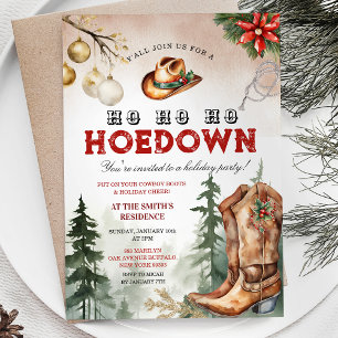 Invitación Navidades de países occidentales celebran fiesta n