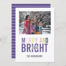 Navidades de paleta ultravioleta saludando foto