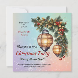 Invitación Navidades de personalizable invitan