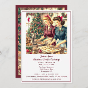 Invitación Navidades de Retro Cook Exchange