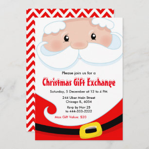 Invitación Navidades de Santa Claus