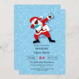 Invitación Navidades de Santa Claus Dabbing 2023