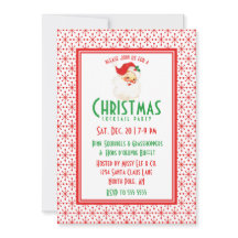 navidades de Santa Fiesta de los años 1950