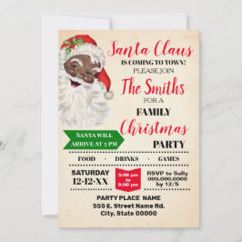 Invitación Navidades de Santa María Fiesta