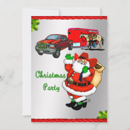 Invitación Navidades de Santa Trailer de Camión Rodeo Occiden