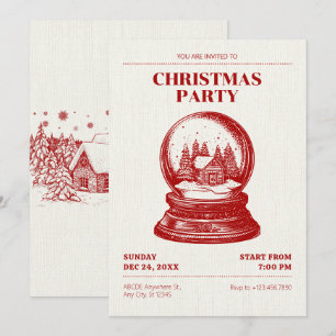 Invitación Navidades de Snowworld