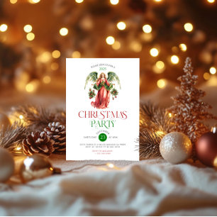 Invitación Navidades de tipografía de Angel Fiesta