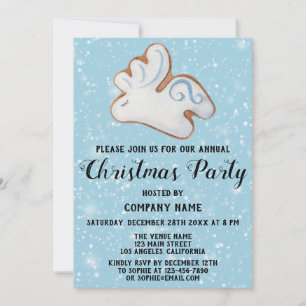 Invitación Navidades de vacaciones de la compañía Fiesta de r