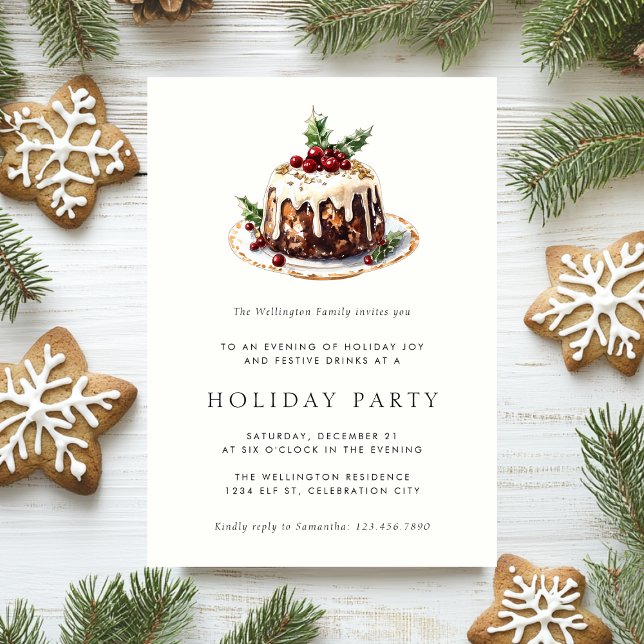 Invitación Navidades de vacaciones pudendo Fiesta festivo mod (Subido por el creador)
