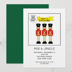 Invitación Navidades de vacaciones sociales