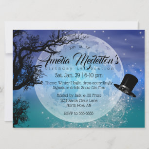 Invitación Navidades de Winter Magic