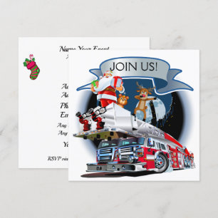 Invitación Navidades del Departamento de Bomberos