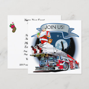 Invitación Navidades del Departamento de Bomberos