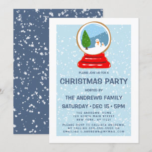 Invitación Navidades del Ilustracion de Cocina del Globe de N