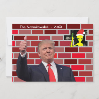 Invitación Navidades del Muro de Trump