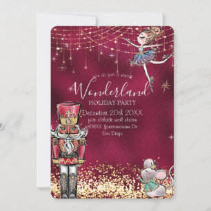Invitación Navidades del Nutcracker Winter Wonderland en Borg