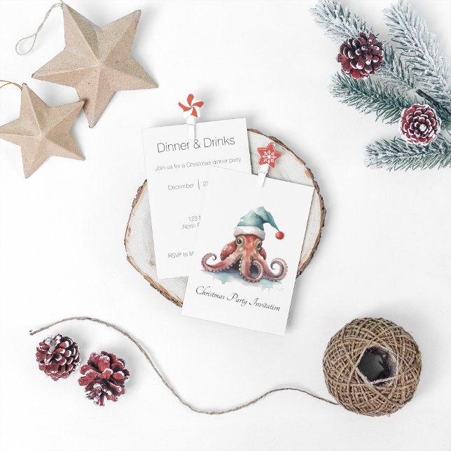 Invitación Navidades del Octopus Alegría, personalizado (Subido por el creador)