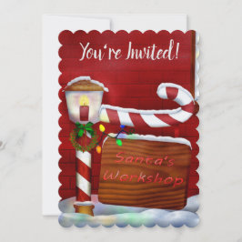 Invitación Navidades del Taller FIESTA Whimsey