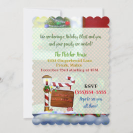 Invitación Navidades del Taller FIESTA Whimsey
