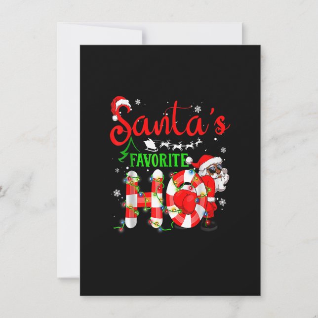 Invitación Navidades divertidos en la navidad favorita de San (Anverso)