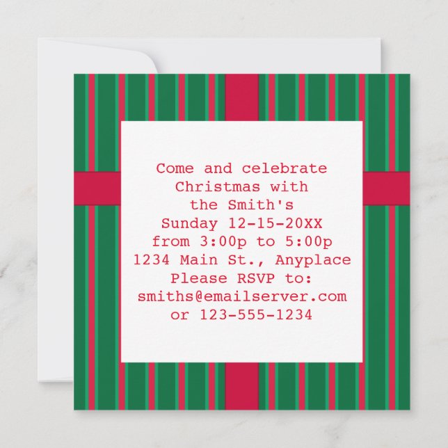 Invitación Navidades divertidos y entusiastas Detective Snowm (Reverso)