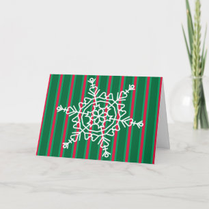 Invitación Navidades divertidos y entusiastas Snowflake
