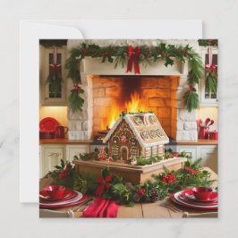 Invitación Navidades Elegancia