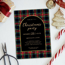 Invitación Navidades elegante y moderno fiesta de feriado en