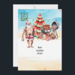 Invitación Navidades en julio con SANTA CLAUS Beach<br><div class="desc">Navidades en julio con SANTA CLAUS Beachy Invitation para entrenador, instructor, profesor, amigo, mamá, papá, novia/novio, compañero de trabajo, anfitriona, vecino, él/ella, parejas, abuelos, jefe, amigo, familia, suegros, equipo, entrenador, profesor, profesor, amigo, mamá, papá, novia/novio, compañero de trabajo, anfitriona, parejas, él/ella, , abuelos, jefe, amigo, familia, suegros, brigada, equipo, ...</div>
