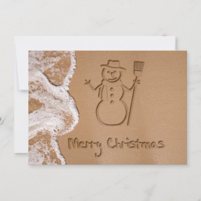 Invitación Navidades en verano (Anverso)