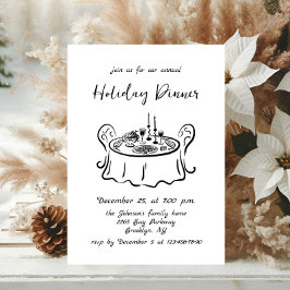 Invitación Navidades Excéntricos De La Mano De La Mano De La 