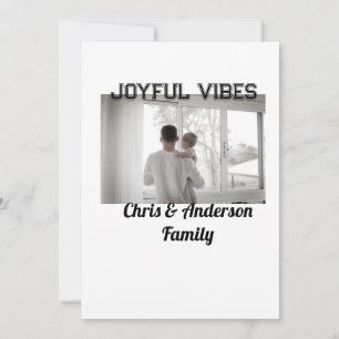 Invitación Navidades familiares de los hijos de los hijos de 