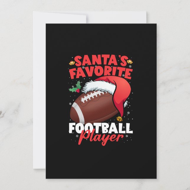 Invitación Navidades favoritos de Santa María Pajama (Anverso)