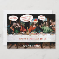 Navidades Feliz cumpleaños Jesús Comics Style Funn