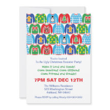 Navidades feos suéter Fiesta Fiesta de Navidad nav