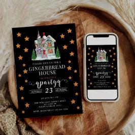 Invitación Navidades festivos Fiesta decorativo de pan de jen