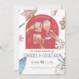 Invitación Navidades festivos Soiree
