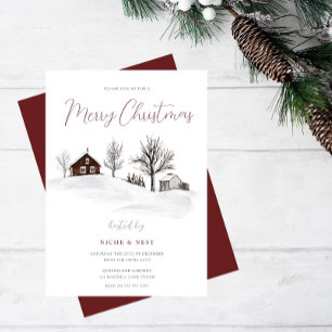 Invitación Navidades Fiesta Corporativo / Familia Feliz Navid