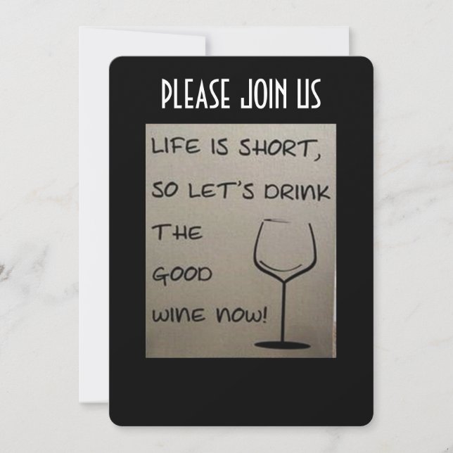 INVITACIÓN "NAVIDADES FIESTA DE CÓCTEL" (Anverso)