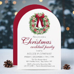 Invitación Navidades Fiesta de cócteles Fiesta de Navidades c