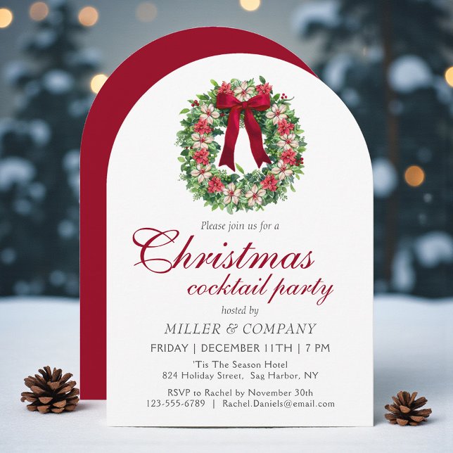 Invitación Navidades Fiesta de cócteles Fiesta de Navidades c (Subido por el creador)