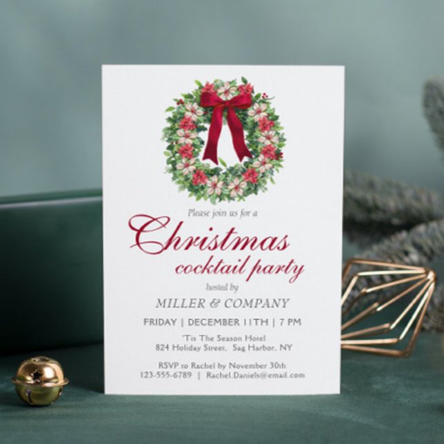 Invitación Navidades Fiesta de cócteles Fiesta de Navidades c (Subido por el creador)