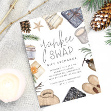 Navidades Fiesta de intercambio de regalos de yanq