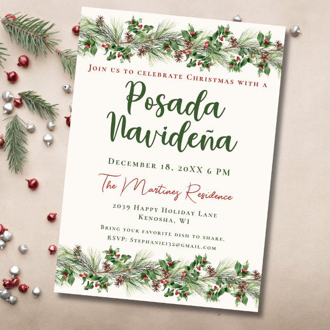 Invitación Navidades Fiesta de la Verdedad de la Posada Navid (Subido por el creador)